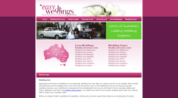 weddinghire.com.au