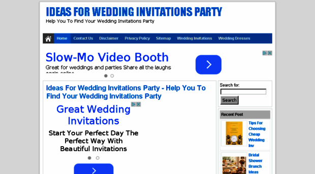 weddinginvitationsparty.com
