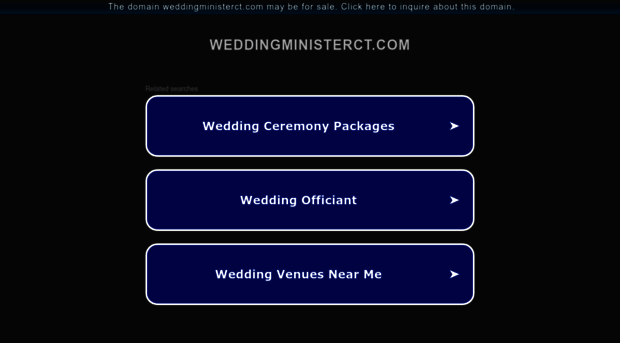 weddingministerct.com