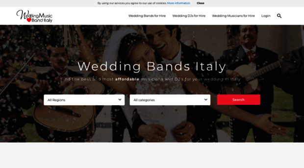 weddingmusicbanditaly.com