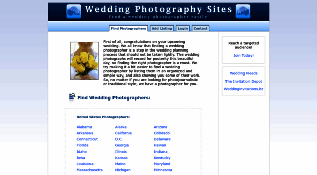 weddingphotographysites.com