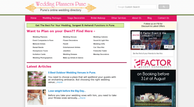 weddingplannerspune.com