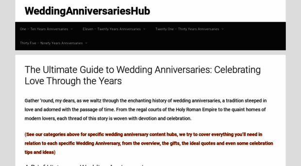 weddingsanniversary.com