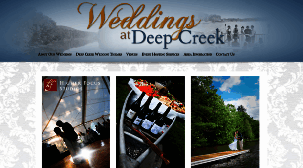 weddingsatdeepcreek.com