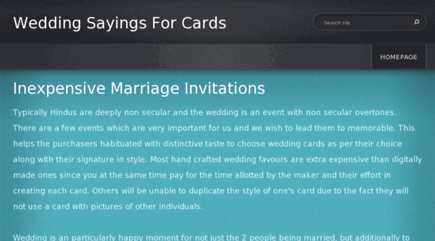 weddingsayingsforcards.webnode.com