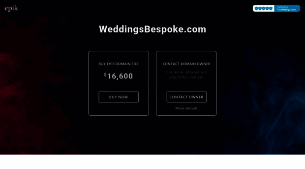 weddingsbespoke.com