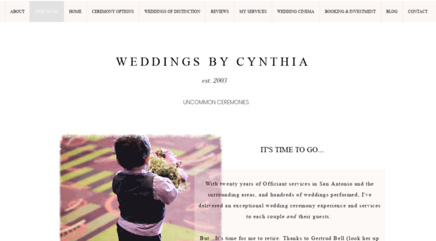 weddingsbycynthia.com