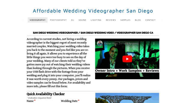 weddingvideographersandiego.com