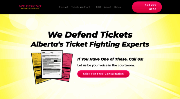 wedefendtickets.ca