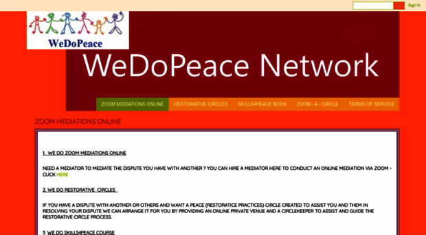 wedopeace.com