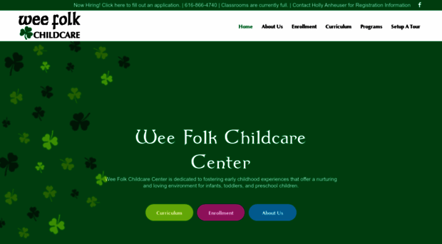 weefolkchildcenter.com