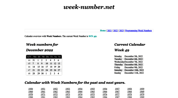 week-number.net