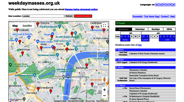 weekdaymasses.org.uk