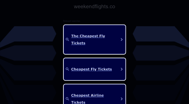 weekendflights.co