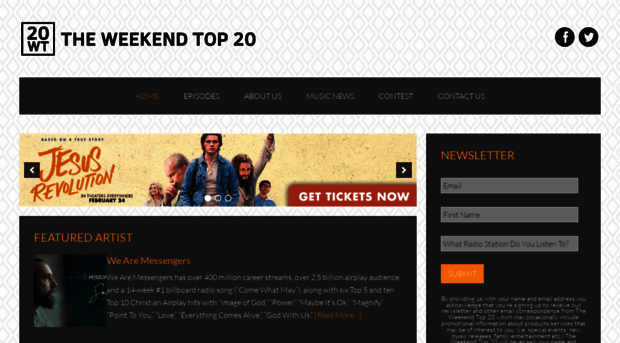 weekendtop20countdown.com