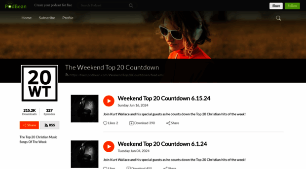 weekendtop20countdown.podbean.com