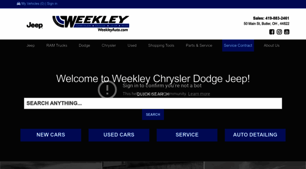 weekleychryslerdodgejeep.com