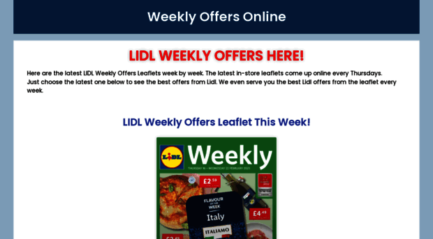 weekly-offers.co.uk