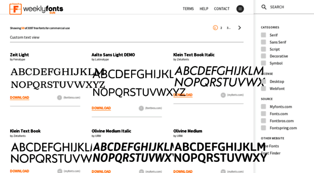 weeklyfonts.com