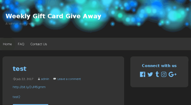 weeklygiftcardgiveaway.com