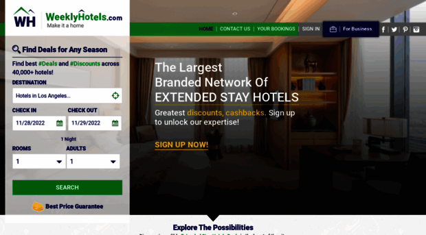 weeklyhotels.com