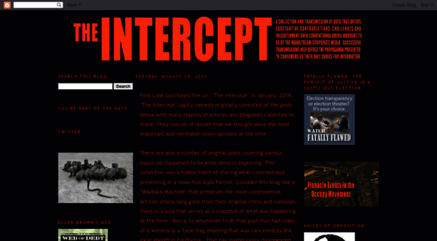 weeklyintercept.blogspot.com