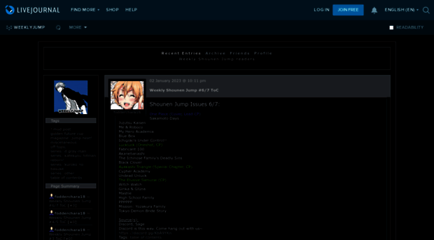 weeklyjump.livejournal.com
