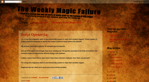 weeklymagicfailure.blogspot.com