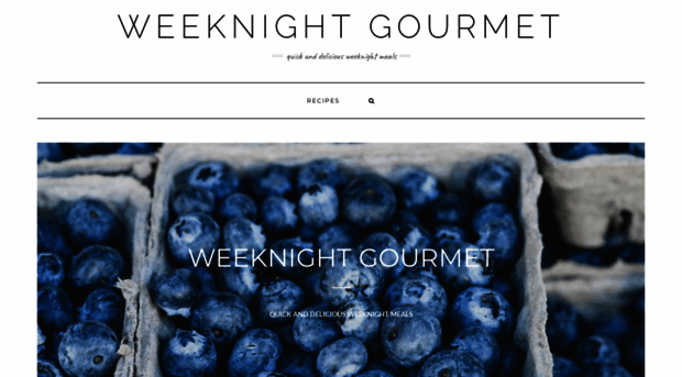 weeknightgourmet.com