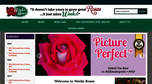 weeksroses.com