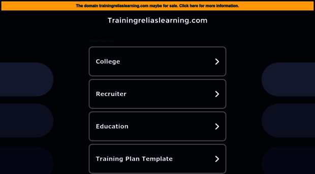 weemsmh.trainingreliaslearning.com