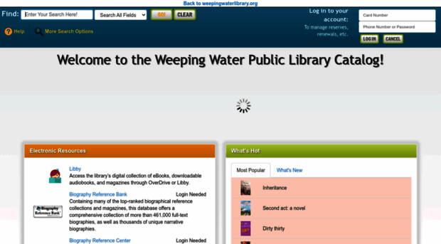 weepingwater.biblionix.com
