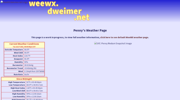 weewx.dweimer.net