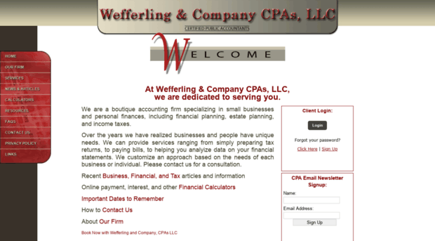 wefferlingcpa.com