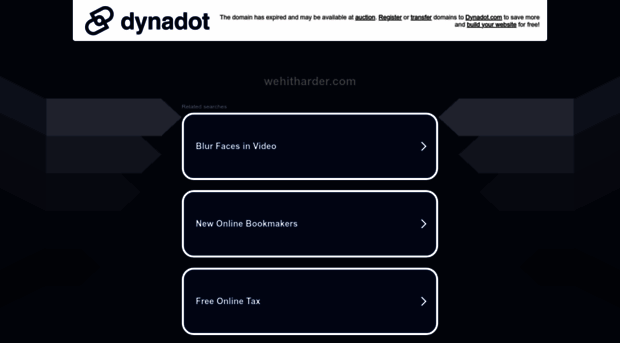 wehitharder.com