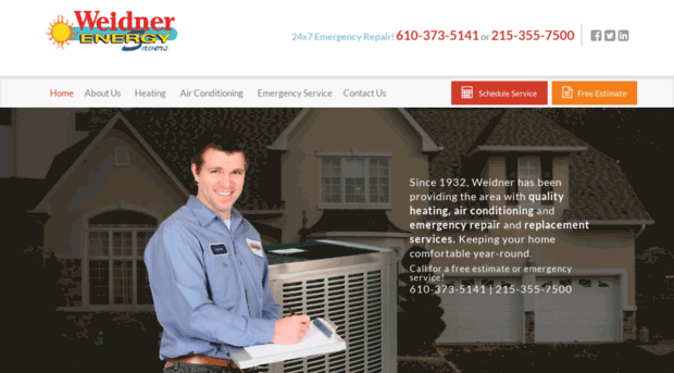 weidnerheatingandair.com