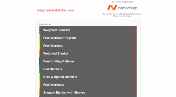 weightedideablanket.com