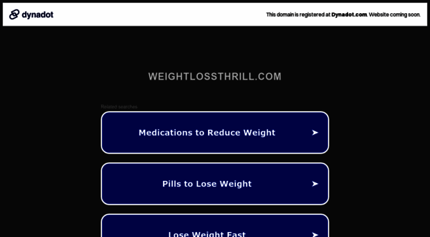 weightlossthrill.com