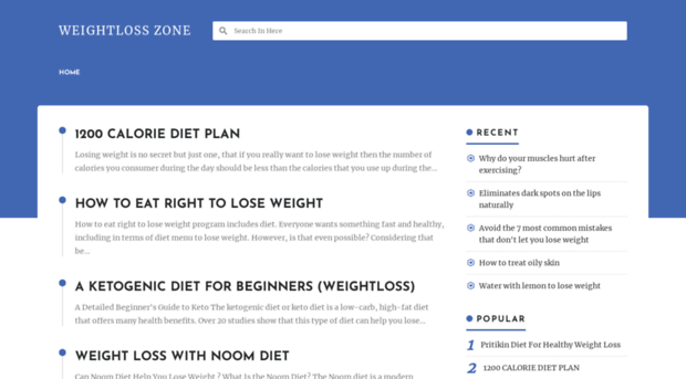 weightlosszone.net