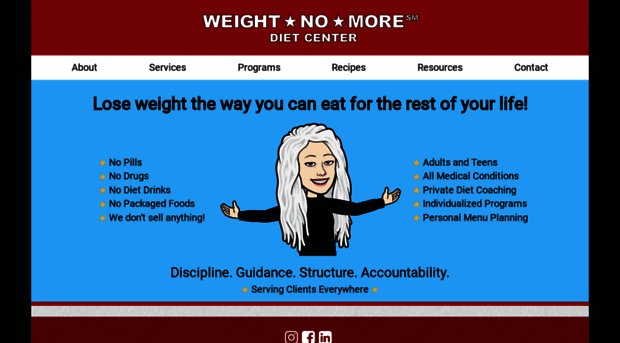 weightnomoredietcenter.com