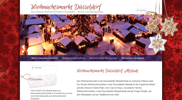 weihnachtsmarkt-duesseldorf.com