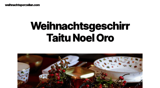 weihnachtsporzellan.com