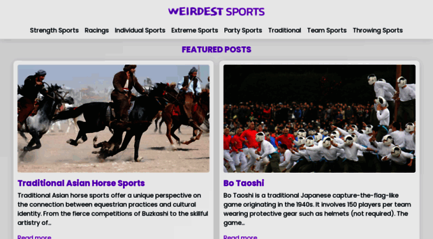 weirdestsports.com