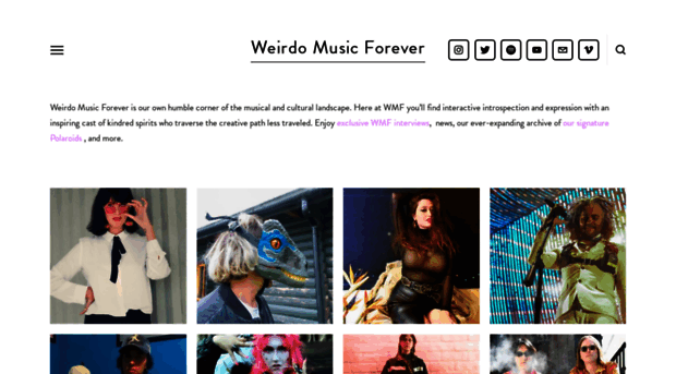 weirdomusicforever.com