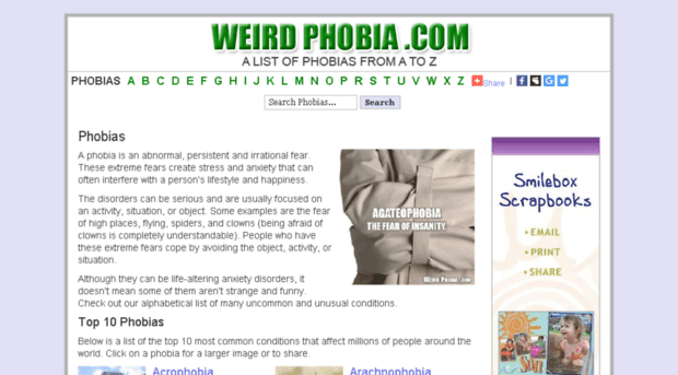 weirdphobia.com
