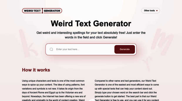 weirdtextgenerator.com