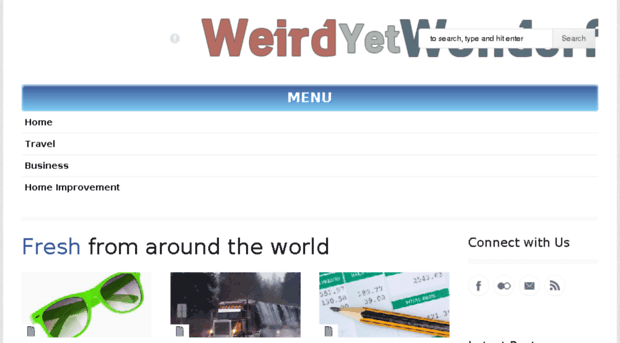 weirdyetwonderful.com