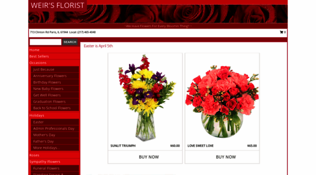 weirsflorist.com