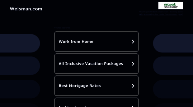 weisman.com
