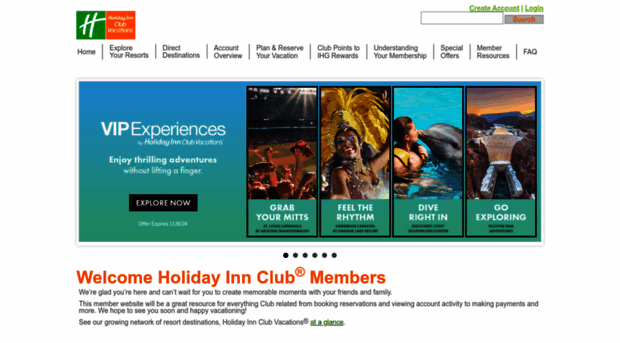 welcome.holidayinnclub.com